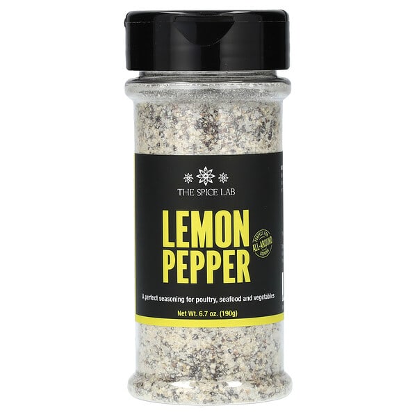 sla06281_v_32.jpg приправа с лимонным перцем, 190 г (6,7 унции) — The Spice Lab