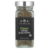 Органический молотый черный перец, 62 г (2,2 унции) — The Spice Lab