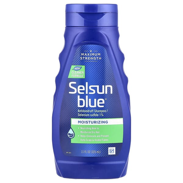 sln60352_v_14.jpg Selsun Blue, Шампунь против перхоти, увлажняющий, 325 мл (11 жидк. унц.)