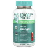 Organics, пренатальный комплекс, 120 вегетарианских жевательных таблеток — SmartyPants