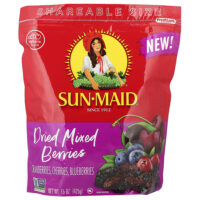 смесь сушеных ягод, клюква, вишня и голубика, 425 г (15 унций) — Sun-Maid