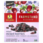 Farmstanding Reserve™, сушеные ягоды, 5 пакетиков по 23 г (0,8 унции) — Sun-Maid