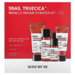 Snail Truecica, стартовый набор для чудесного восстановления, набор из 4 продуктов — SOME BY MI — изображение 2