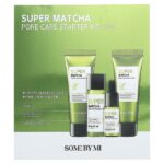 Super Matcha Pore Care, стартовый набор с матчей для очищения пор, 4 предмета — SOME BY MI — изображение 2