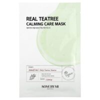 Real Tea Tree, успокаивающая маска для лица, 1 шт., 20 г (0,70 унции) — SOME BY MI