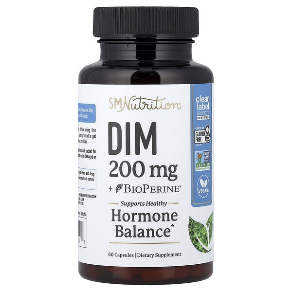 smo45800_v_40.jpg DIM + BioPerine®, 60 капсул — SMNutrition