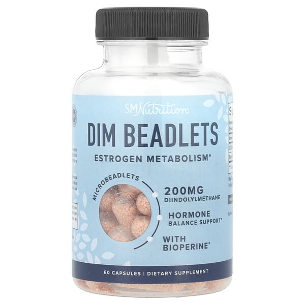 smo55215_v_8.jpg DIM бусинки с BioPerine®, 60 капсул — SMNutrition