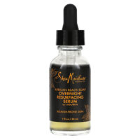 African Black Soap, ночная восстанавливающая сыворотка с AHA / BHA, 30 мл (1 жидк. унц.) — SheaMoisture