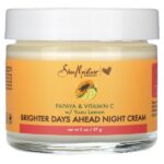 Ночной крем Brighter Days Ahead, папайя и витамин C с лимоном юдзу, 57 г (2 унции) — SheaMoisture