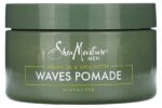 Men, Waves Pomade, аргановое масло и масло ши, 113 г (4 унции) — SheaMoisture