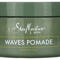 Men, Waves Pomade, аргановое масло и масло ши, 113 г (4 унции) — SheaMoisture