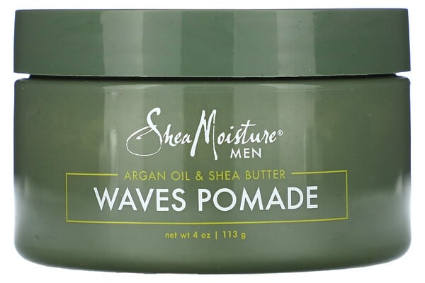 smt01573_v_21.jpg Men, Waves Pomade, аргановое масло и масло ши, 113 г (4 унции) — SheaMoisture