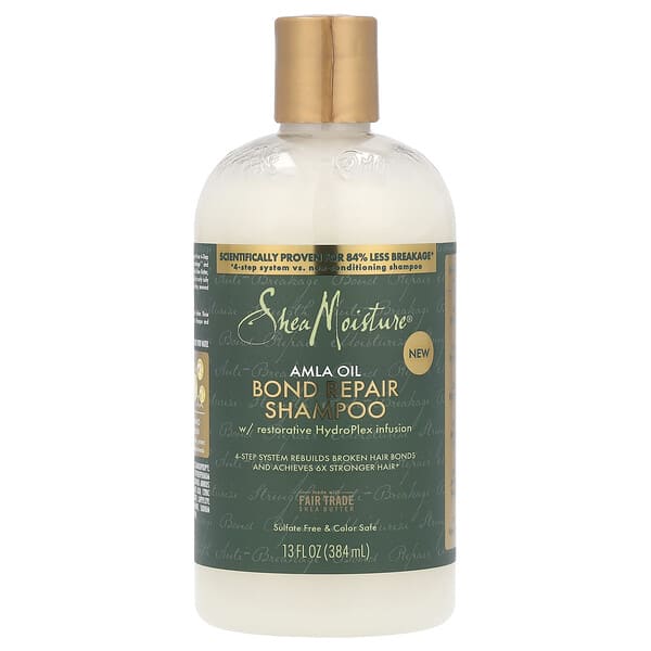 smt02468_v_8.jpg Bond Repair, шампунь, масло амлы, 384 мл (13 жидк. унц.) — SheaMoisture