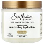 100% кокосовое масло первого отжима, 411 г (14,5 унции) — SheaMoisture