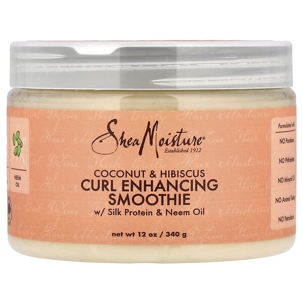 smt29022_v_52.jpg Смузи для локонов, кокос и гибискус, 340 г (12 унций) — SheaMoisture
