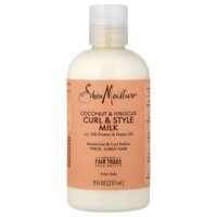 Curl & Style Milk, кокос и гибискус, 237 мл (8 жидк. унц.) — SheaMoisture