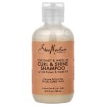 Curl & Shine Shampoo, для густых вьющихся волос, кокос и гибискус, 95 мл (3,2 жидк. унц.) — SheaMoisture