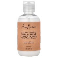 Curl & Shine, кондиционер для волос, с кокосом и гибискусом, для густых, вьющихся волос, 95 мл (3,2 жидк. унции) — SheaMoisture