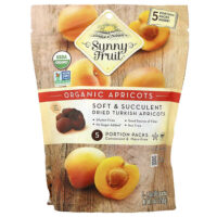 органические курага, 5 порционных пакетиков по 50 г (1,76 унции) — Sunny Fruit