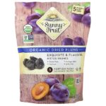 органические сушеные сливы, 5 порционных пакетиков по 30 г (1,06 унции) — Sunny Fruit