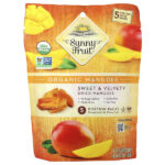 органическое сушеное манго, 5 порционных пакетиков по 20 г (0,7 унции) — Sunny Fruit