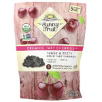органические сушеные вишни, 5 порционных пакетиков по 20 г (0,7 унции) — Sunny Fruit