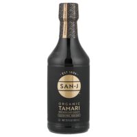 органический тамари, заваренный соевый соус, 592 мл (20 жидк. унций) — San-J