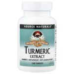 экстракт куркумы, 100 таблеток — Source Naturals