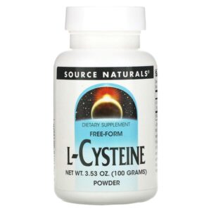 L-цистеин, 100 г (3,53 унции) — Source Naturals