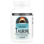 таурин в порошке, 100 г (3,53 унции) — Source Naturals