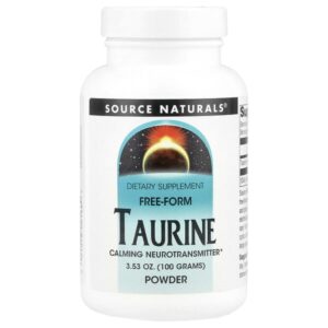 таурин в порошке, 100 г (3,53 унции) — Source Naturals