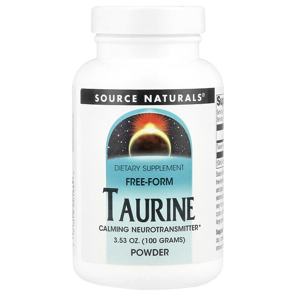 sns00166_v_50.jpg таурин в порошке, 100 г (3,53 унции) — Source Naturals