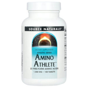 Athletic Series, Amino Athlete, комплекс аминокислот, 1000 мг, 100 таблеток — Source Naturals