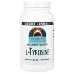 L-тирозин, порошок произвольной формы, 3.53 унций (100 г) — Source Naturals