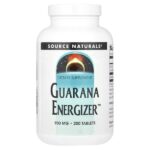 Guarana Energizer™, 200 таблеток — Source Naturals