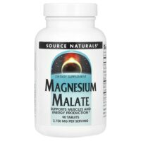 малат магния, 90 таблеток — Source Naturals
