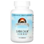 Serene Science®, ГАМК Calm®, 120 пастилок — Source Naturals