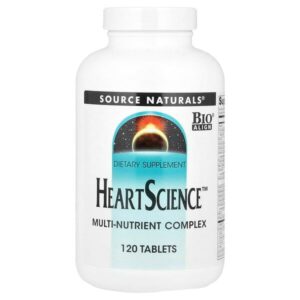 Heart Science, комплекс мультинутриентов, 120 таблеток — Source Naturals