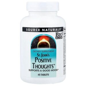 St. John's Positive Thoughts™, 45 таблеток — Source Naturals