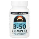 B-50 Complex`` 50 таблеток — Source Naturals