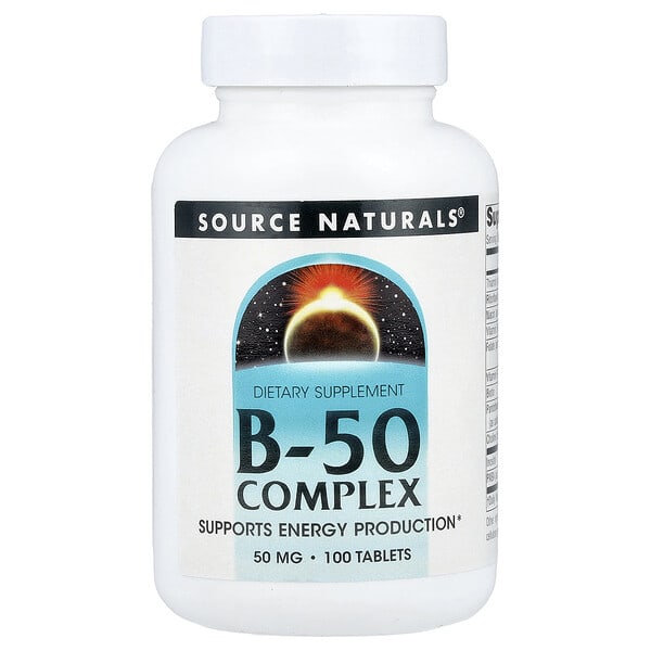 sns00421_v_46.jpg комплекс B-50, 100 таблеток — Source Naturals