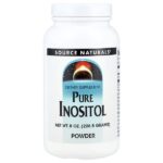 чистый инозитол в порошке, 226,8 г (8 унций) — Source Naturals
