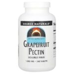 Грейпфрутовый пектин, 240 таблеток (333 мг в каждой таблетке) — Source Naturals