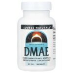 ДМАЭ, 351 мг, 100 таблеток — Source Naturals