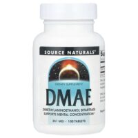 ДМАЭ, 351 мг, 100 таблеток — Source Naturals