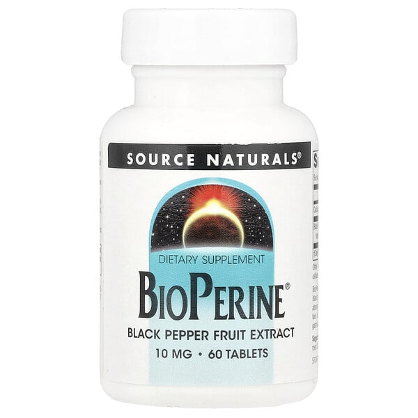 sns00643_v_8.jpg BioPerine®, 60 таблеток — Source Naturals