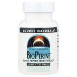 BioPerine, 10 мг, 120 таблеток — Source Naturals
