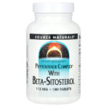 Phytosterol Complex™ с бета-ситостеролом, 180 таблеток (113 мг в 1 таблетке) — Source Naturals