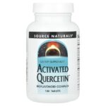 Activated Quercetin™, биофлавоноидный комплекс, 100 таблеток — Source Naturals