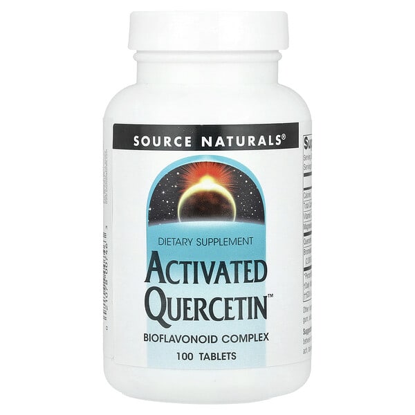 sns00746_v_8.jpg Activated Quercetin™, биофлавоноидный комплекс, 100 таблеток — Source Naturals